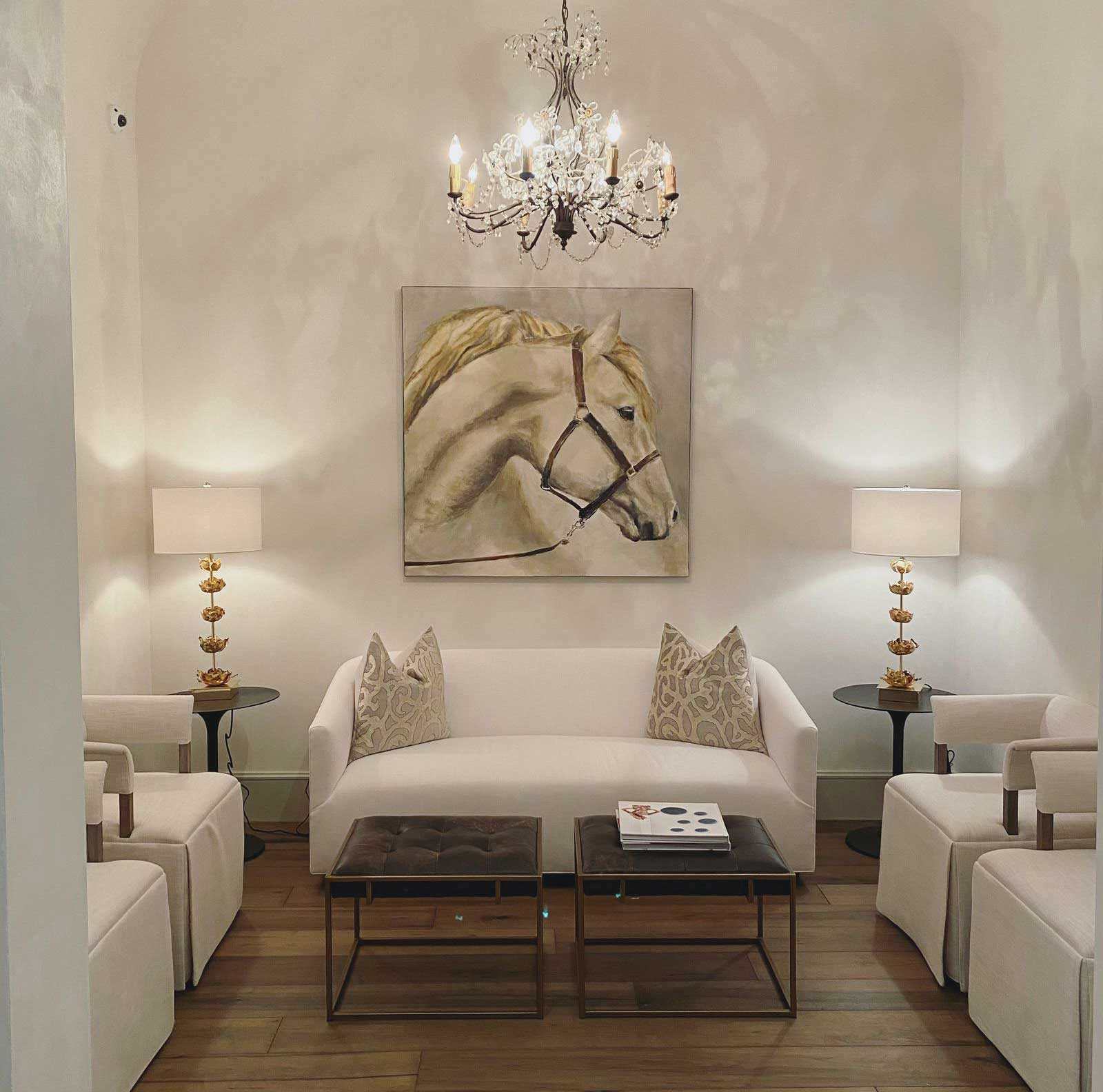 Waiting room at Ennis Plastic Surgery in Boca Raton