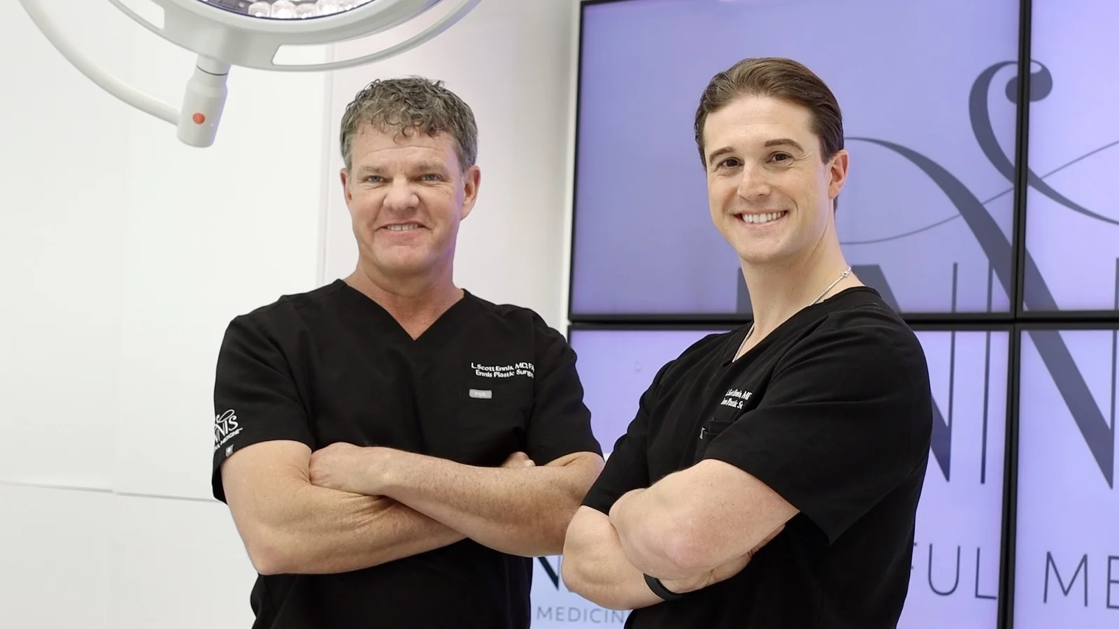 Dr. Scott Ennis and Dr. Vincent Riccelli at Ennis Plastic Surgery