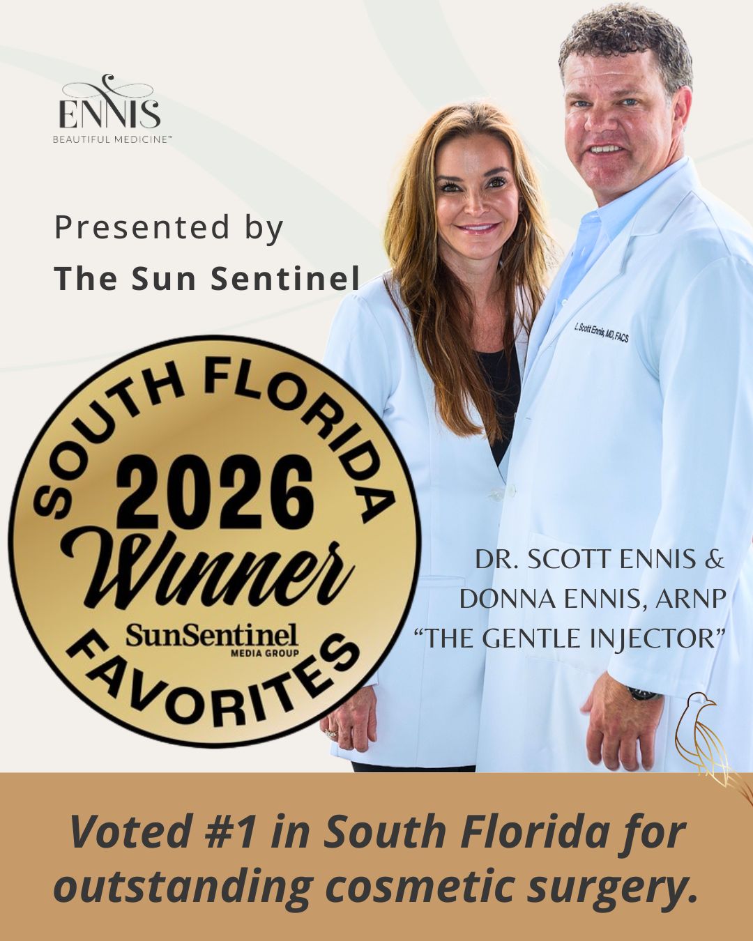 Ennis South Florida Gold Winner Sun Sentinel 2026 v1